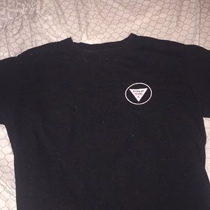 Sketchy tank ‘outlook not so good’ T-shirt